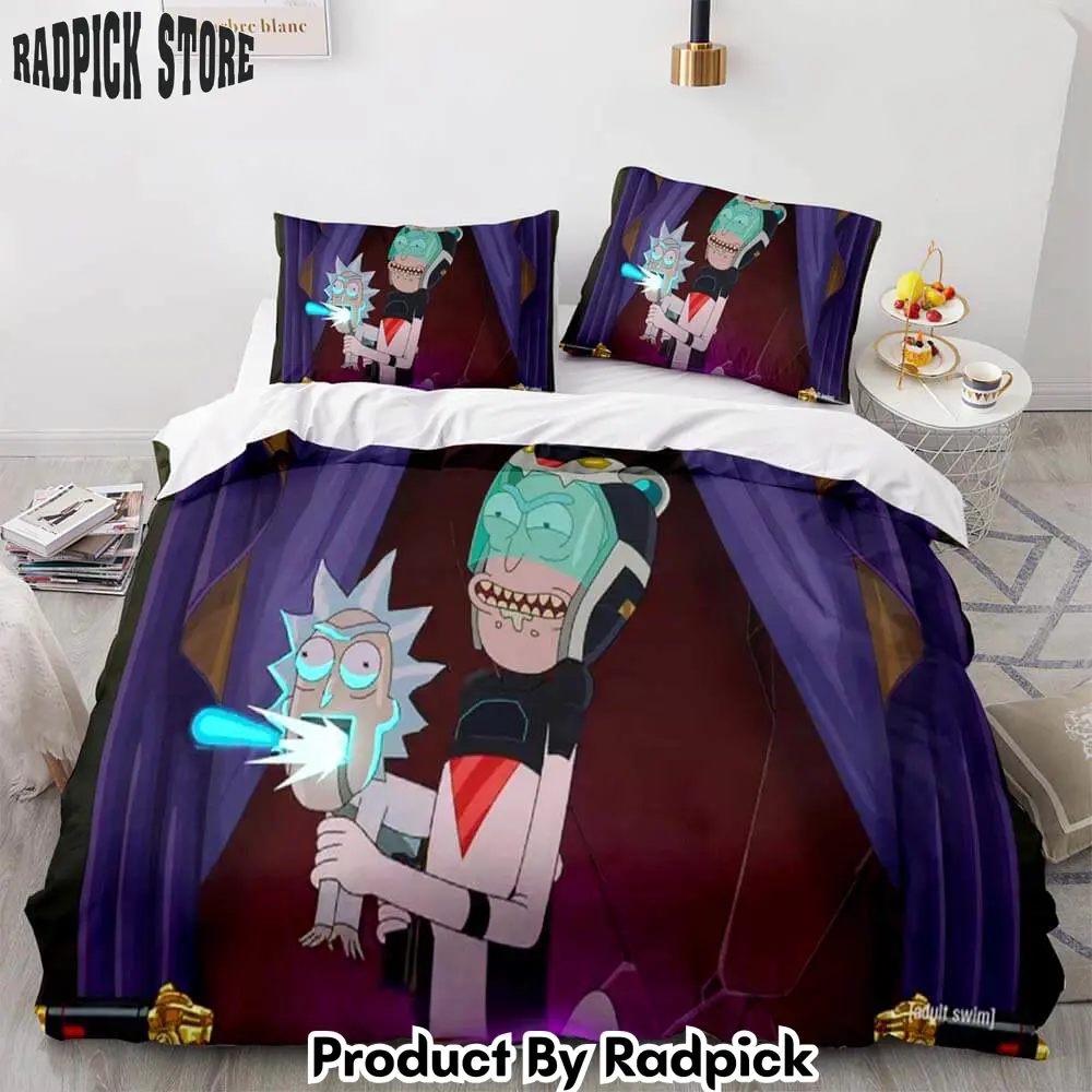 Rickand morty season5 bedding set quilt duvet covers bedding sets  rp0424979